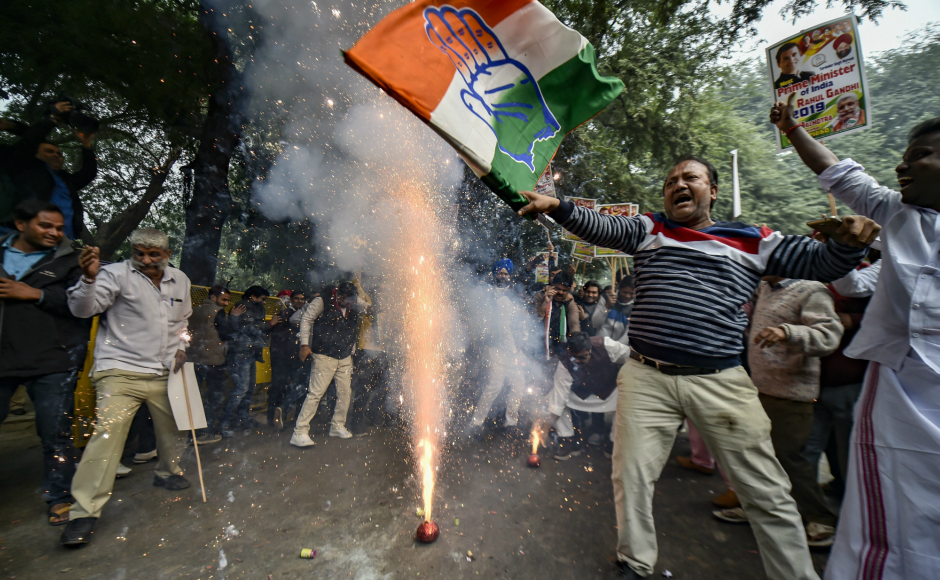 In Chhattisgarh, the Congress won 68 seats in the 90-member House while the BJP was at the second spot winning 15 seats, as per the final results. In Chhattisgarh, the Congress won 68 seats in the 90-member House while the BJP was at the second spot winning 15 seats, as per the final results.